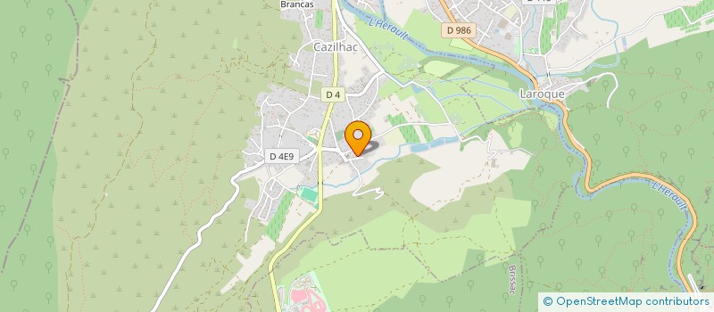 localisation de l'entreprise SCI LE MICOCOULIER à CAZILHAC