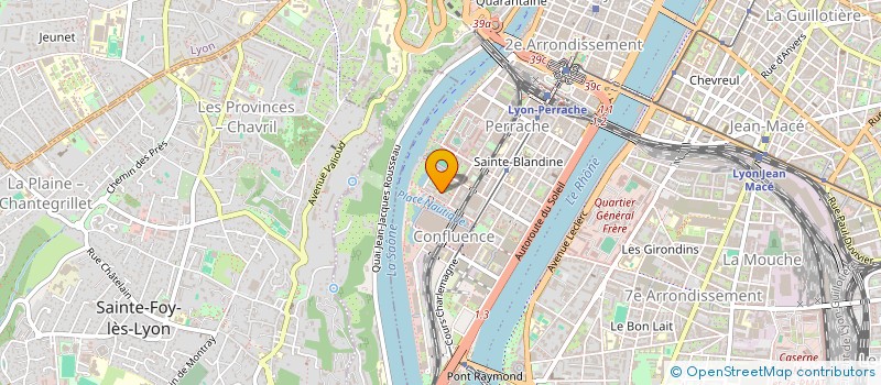 localisation de l'entreprise SCI LE MICROSCOPE  LYON