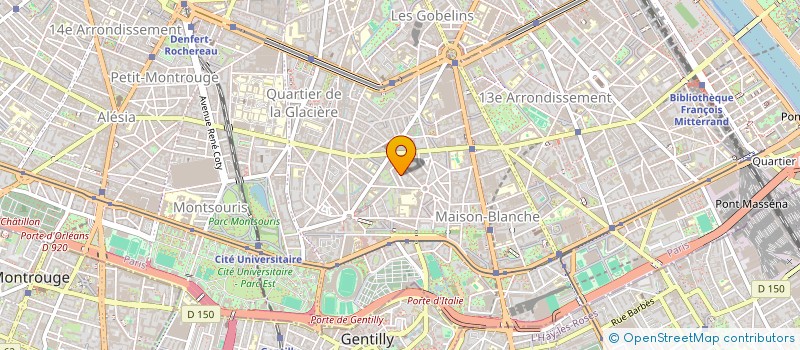 localisation de l'entreprise SCI LE MIDI  PARIS