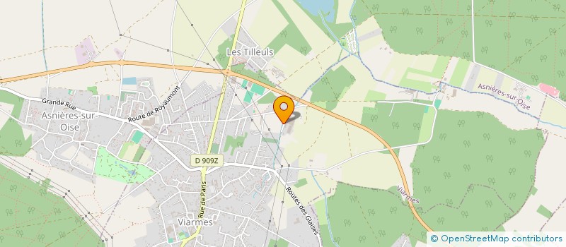 localisation de l'entreprise SCI LE MILOUIN  VIARMES