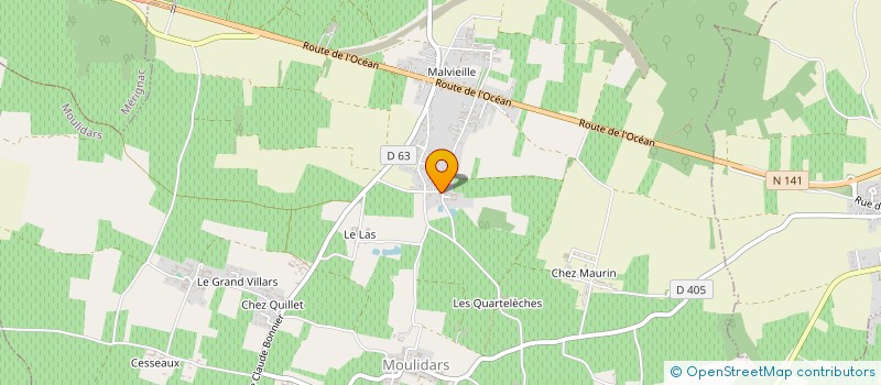 localisation de l'entreprise SCI LE MIMOSA à MOULIDARS