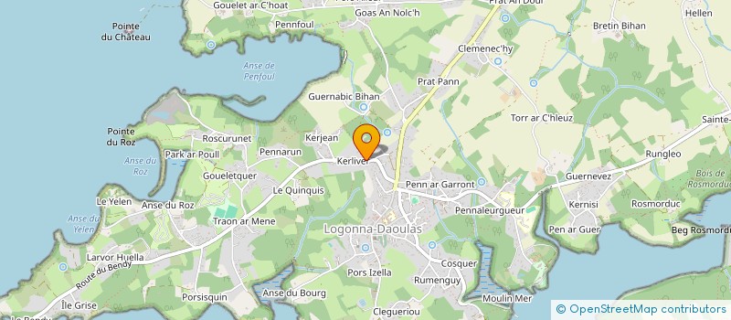 localisation de l'entreprise SCI LE MIMOSA  LOGONNA-DAOULAS
