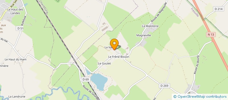 localisation de l'entreprise SCI LE MIMOSA  MONTEBOURG