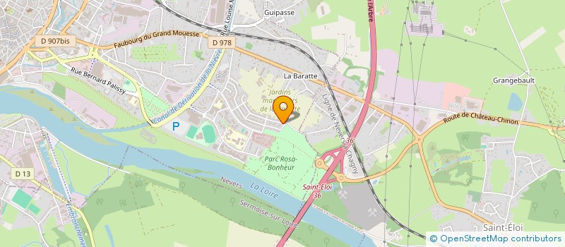 localisation de l'entreprise SCI LE MINERVOIS à NEVERS