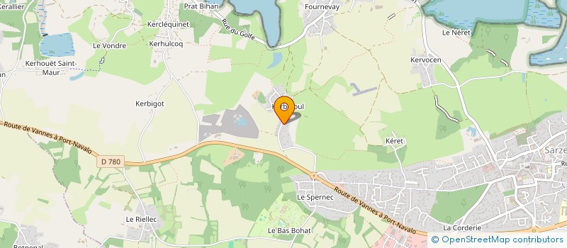 localisation de l'entreprise SCI LE MINIER  SARZEAU