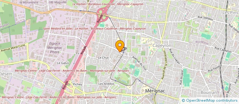 localisation de l'entreprise SCI LE MINON  MERIGNAC