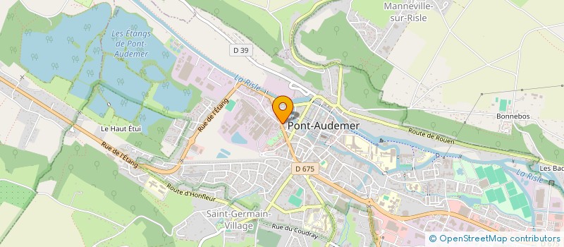 localisation de l'entreprise SCI LE MINUTIER à DOMFRONT-EN-POIRAIE