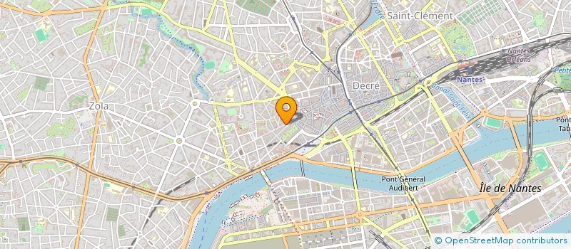 localisation de l'entreprise SCI LE MINUTIER à NANTES