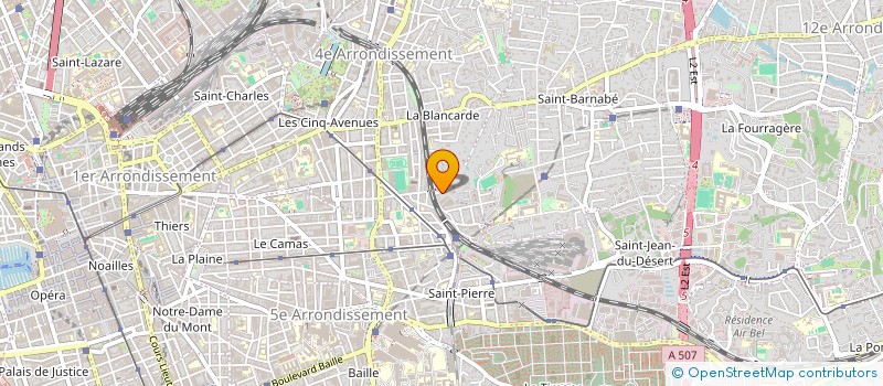 localisation de l'entreprise SCI LE MISTRAL à MARSEILLE