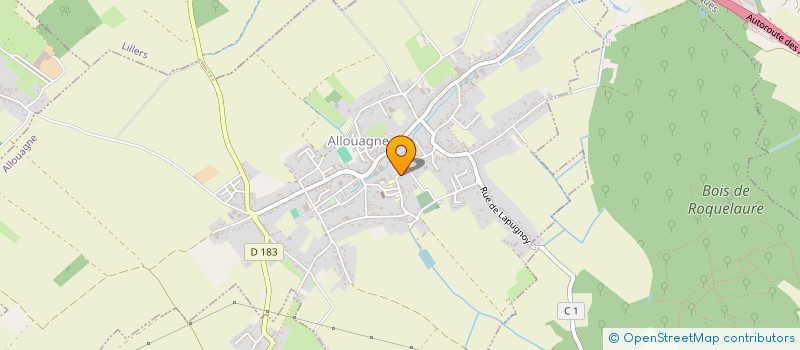 localisation de l'entreprise SCI LE MISTRAL à ALLOUAGNE