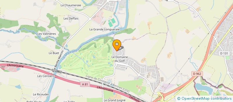 localisation de l'entreprise SCI LE MISTRAL  CHANGE