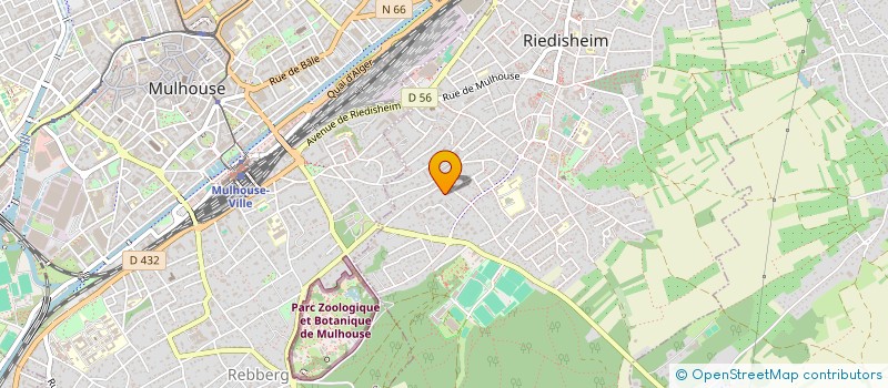 localisation de l'entreprise SCI LE MITTELBACH 2007  RIEDISHEIM