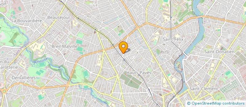 localisation de l'entreprise SCI LE MOINE à NANTES