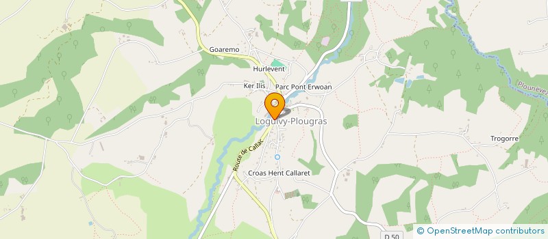 localisation de l'entreprise SCI LE MOJITO  LOGUIVY-PLOUGRAS