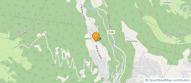 localisation de l'entreprise SCI LE MOLE  MARIGNIER