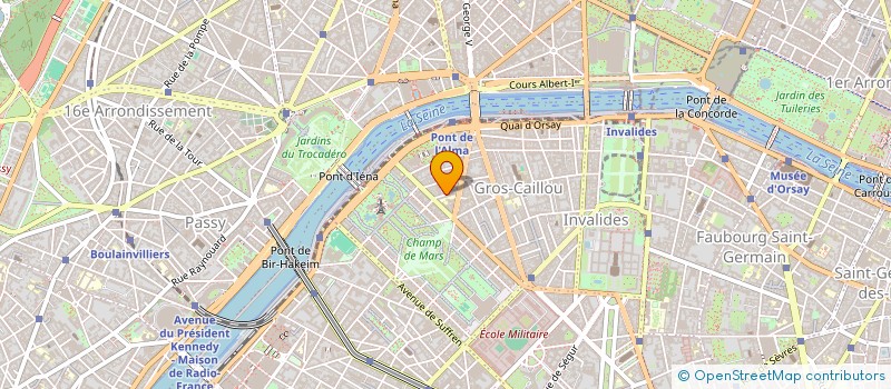 localisation de l'entreprise SCI LE MOLESON  PARIS