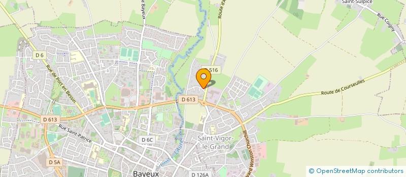 localisation de l'entreprise SCI LE MONT  SAINT-VIGOR-LE-GRAND