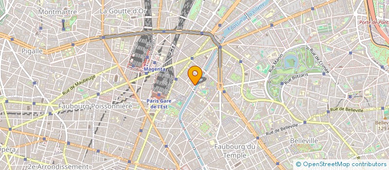 localisation de l'entreprise SCI LE MONT  PARIS