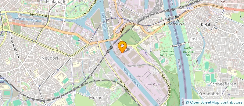 localisation de l'entreprise SCI LE MONT  STRASBOURG