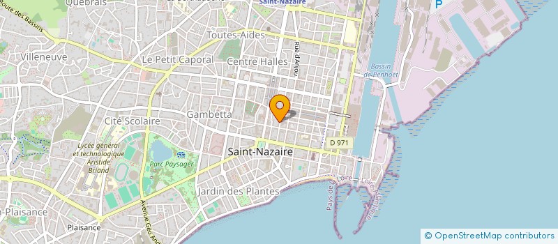 localisation de l'entreprise SCI LE MONT ANNA  SAINT-NAZAIRE