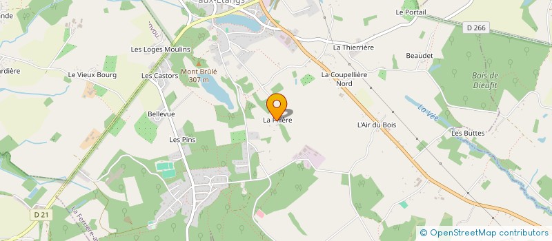 localisation de l'entreprise SCI LE MONT BRULE à BANVOU