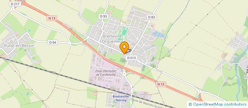 localisation de l'entreprise SCI LE MONT CLAIR  ROTS