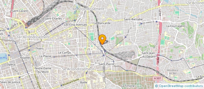 localisation de l'entreprise SCI LE MONT DES BRUYERES à MARSEILLE