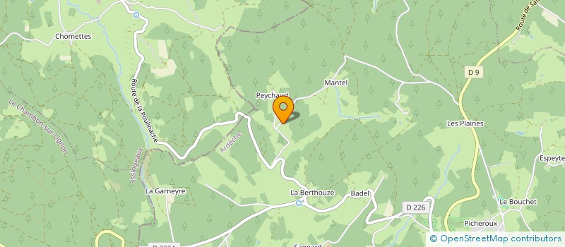 localisation de l'entreprise SCI LE MONTADOU  DEVESSET