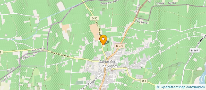 localisation de l'entreprise SCI  LE MONTCENIS  SAINTE-CECILE-LES-VIGNES