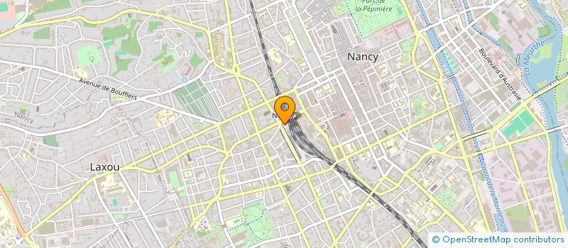 localisation de l'entreprise SCI LE MONTEREY-MATHIEU  NANCY