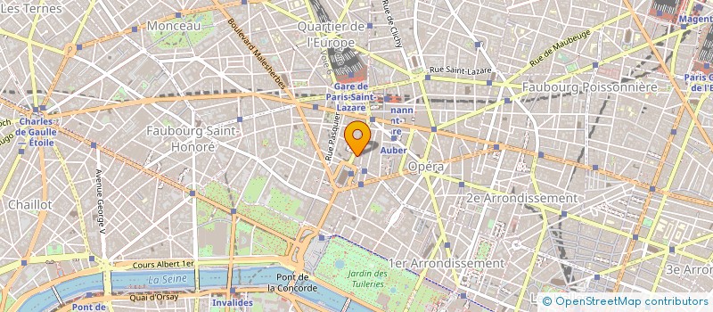 localisation de l'entreprise SCI LE MONTHAL  PARIS