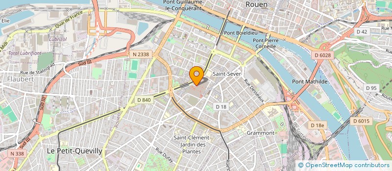 localisation de l'entreprise SCI LE MONTMORENCY à ROUEN