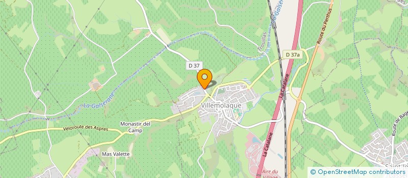 localisation de l'entreprise SCI LE MOONATAS à MAGNAC-LAVALETTE-VILLARS