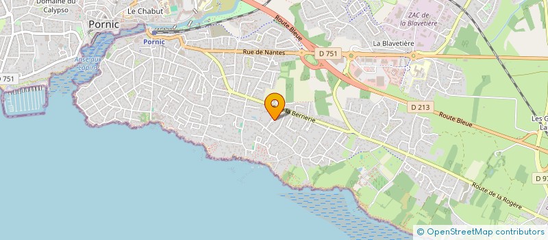 localisation de l'entreprise SCI LE MORD DION  PORNIC