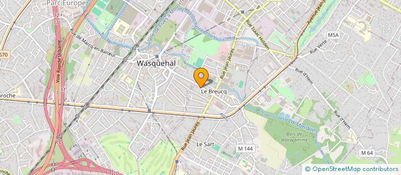 localisation de l'entreprise SCI LE MORIN à VILLENEUVE-D'ASCQ