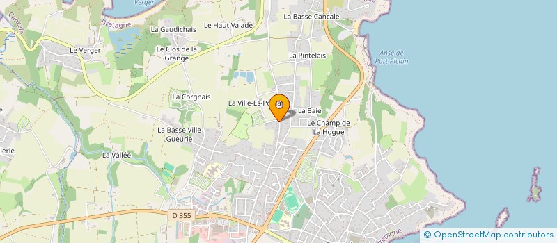 localisation de l'entreprise SCI LE MORVAN  CANCALE