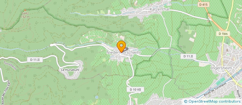 localisation de l'entreprise SCI LE MORVIL  NIEDERMORSCHWIHR