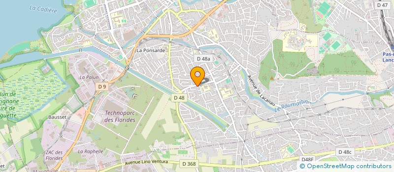 localisation de l'entreprise SCI LE MOULIN  SAINT-VICTORET