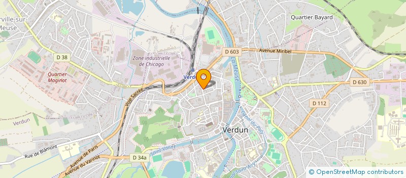 localisation de l'entreprise SCI LE MOULIN à VERDUN