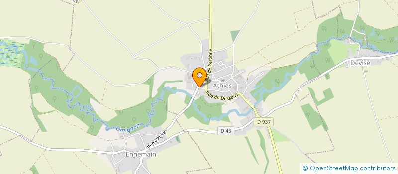 localisation de l'entreprise SCI LE MOULIN  BIACHES