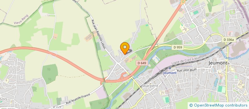 localisation de l'entreprise SCI LE MOULIN  MARPENT