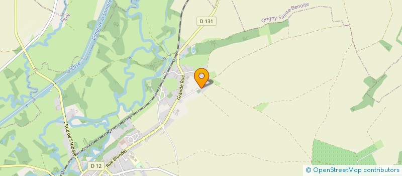 localisation de l'entreprise SCI LE MOULIN  BRISSAY-CHOIGNY