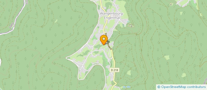 localisation de l'entreprise SCI LE MOULIN  WANGENBOURG-ENGENTHAL