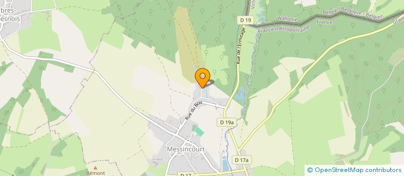 localisation de l'entreprise SCI LE MOULIN  MESSINCOURT