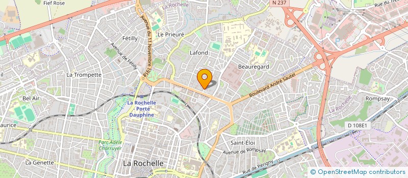 localisation de l'entreprise SCI LE MOULIN  LA ROCHELLE