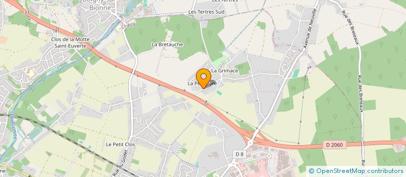 localisation de l'entreprise SCI LE MOULIN  CHECY