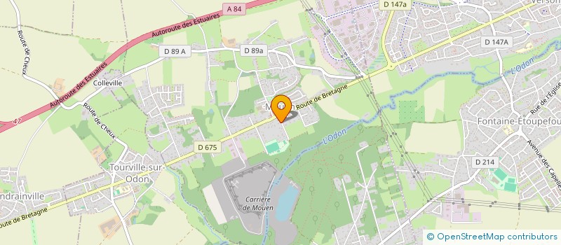 localisation de l'entreprise SCI LE MOULIN  MOUEN