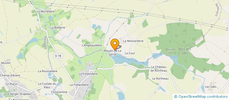 localisation de l'entreprise SCI LE MOULIN  BELLEVIGNY