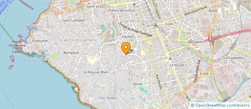 localisation de l'entreprise SCI LE MOULIN à MARSEILLE