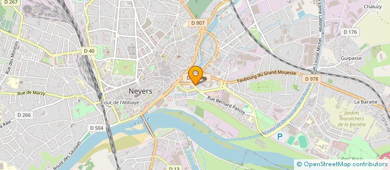 localisation de l'entreprise SCI LE MOULIN à NEVERS
